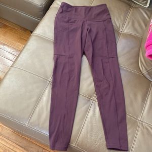 Banana Republic BR Standard Burgundy Leggings XS